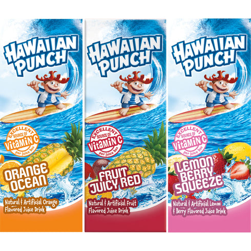 Hawaiian Punch Variety Pack, Juice Drink, Boxes, 40 pk./6.75 fl. oz.